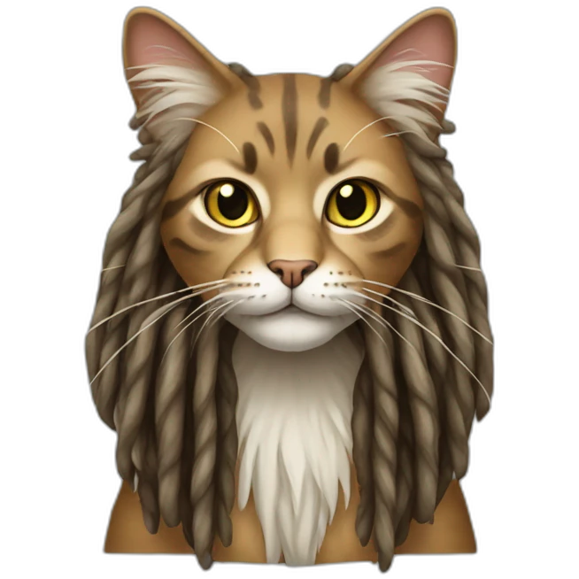 Rastafari cat  emoji