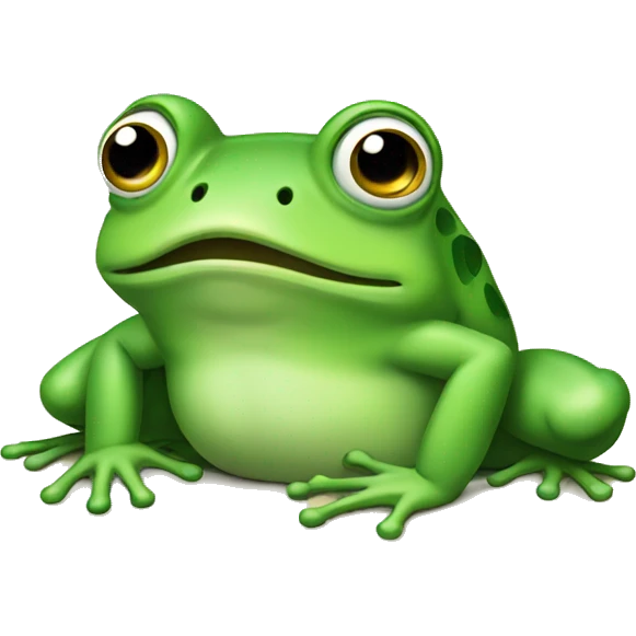 frog depress emoji