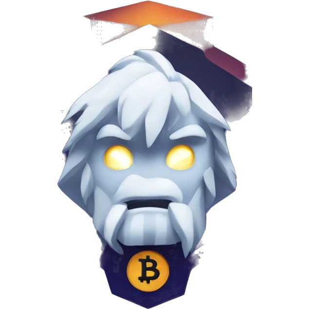 Crypto team logo night emoji