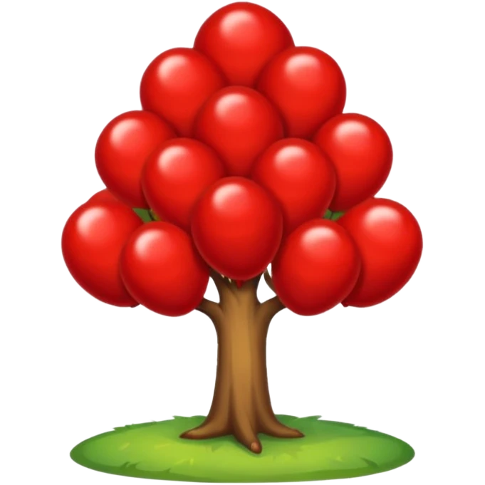 Una pradera con muchas setas y hadas emoji