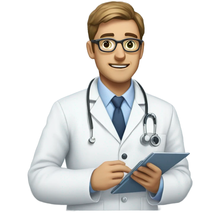 Male radiologist emoji