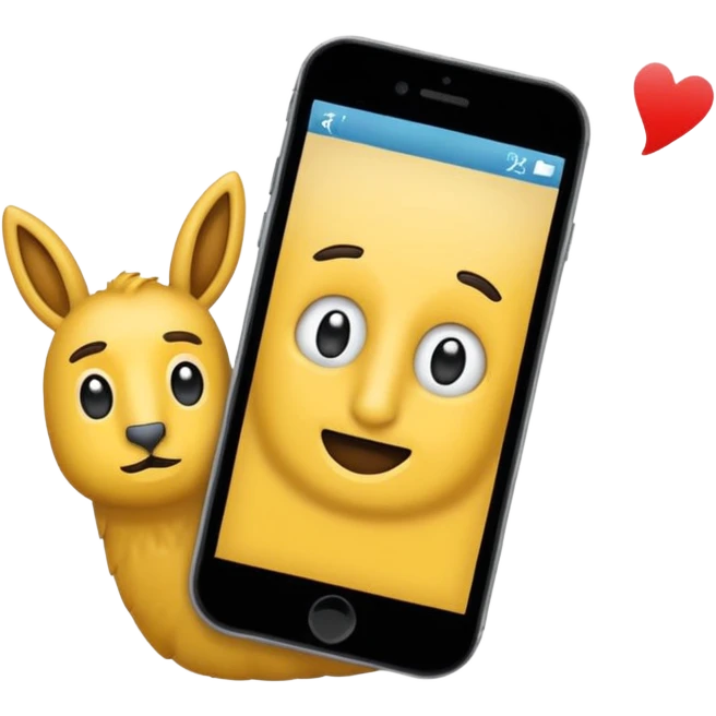 celular con llamada que diga "cliente 1" emoji