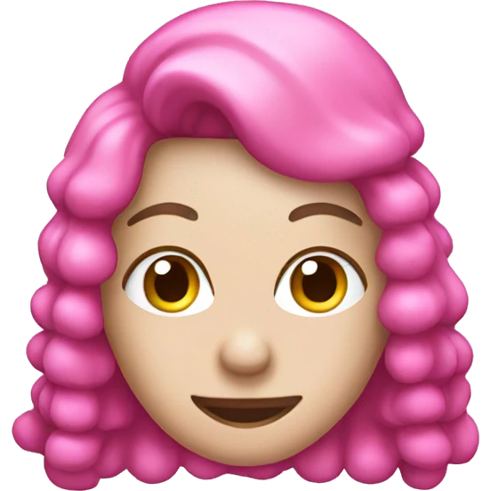 Pink chrismas trea emoji