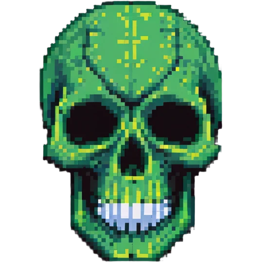Punisher skull logo, intimidating skull symbol emoji
