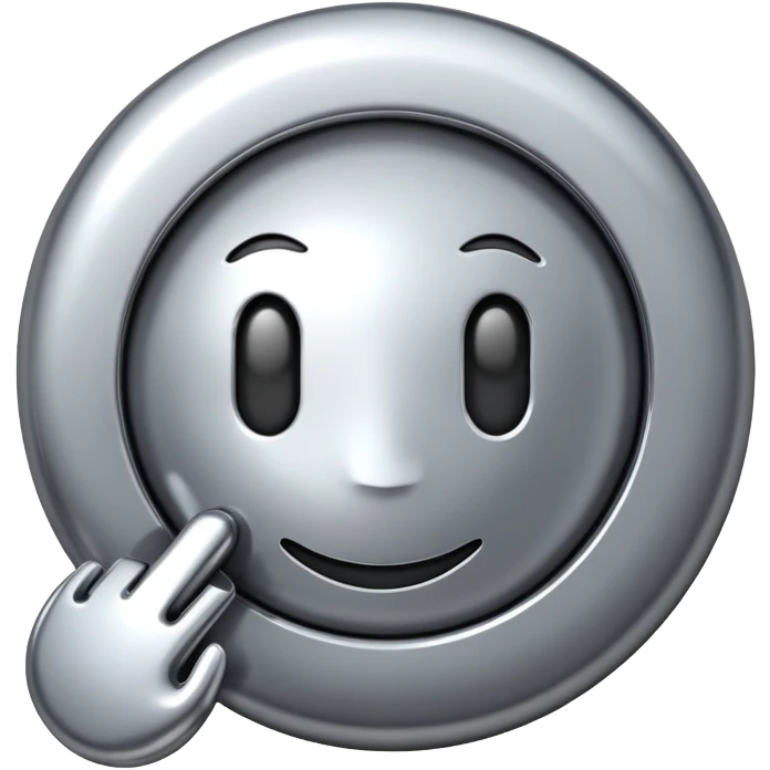Made of Shiny Chrome emoji
