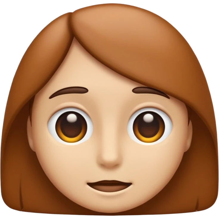 Aesthetic brown emoji