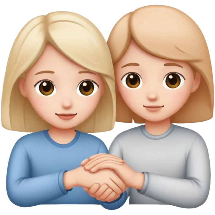 😅👉🏻👈🏻 combined with the hands underneath  emoji