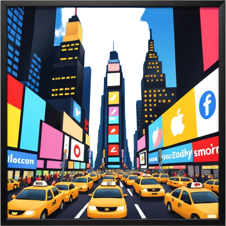 Times Square emoji