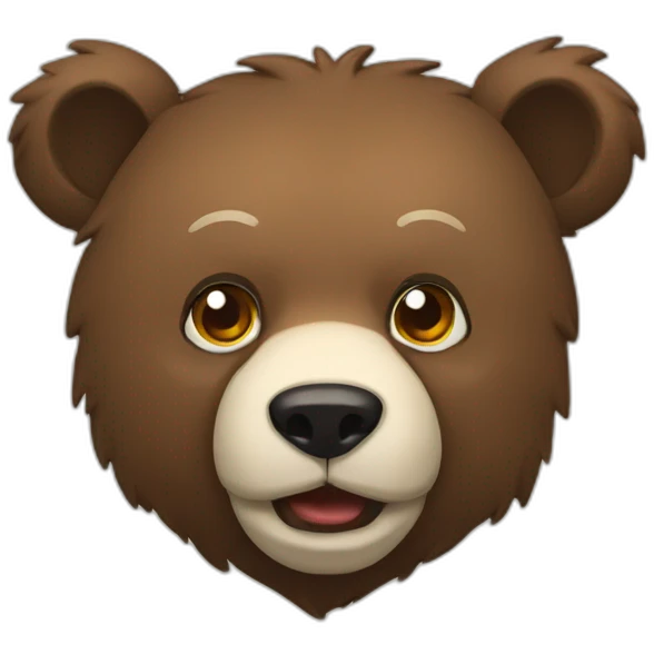 Bear play basktetvall emoji