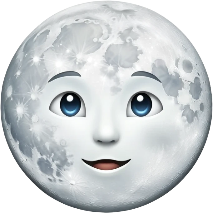 Full moons  emoji