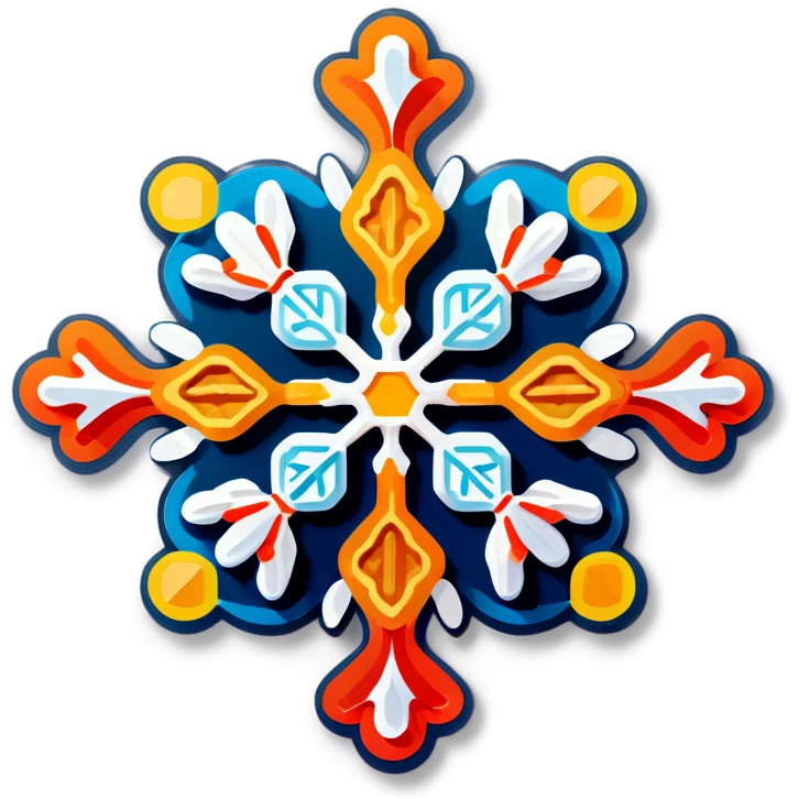 waffle snowflake emoji