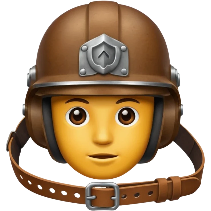  helmet strap emoji