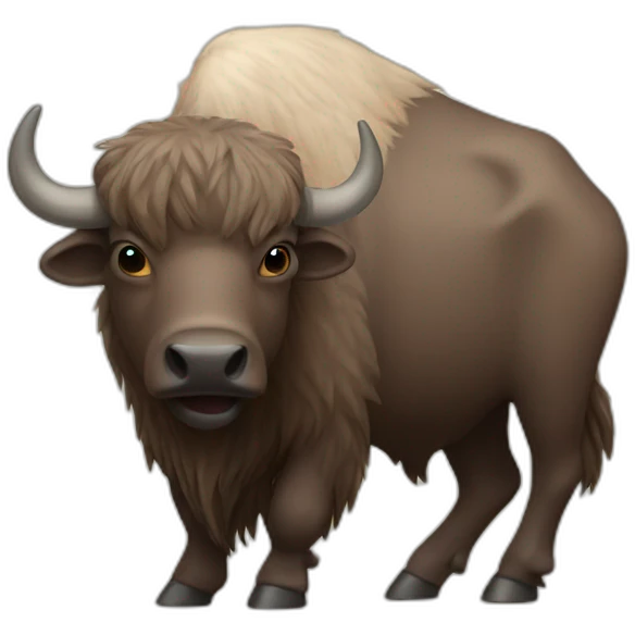 wild buffalo emoji