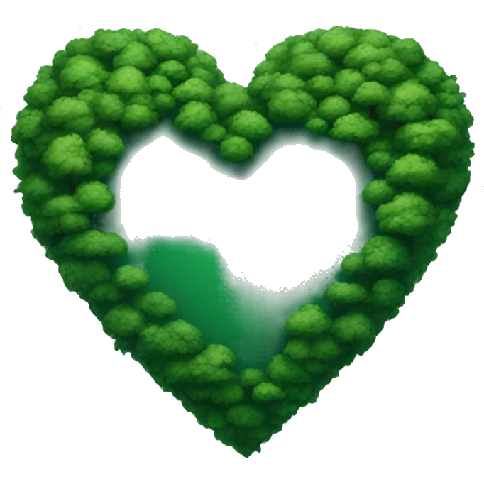 forest green heart emoji