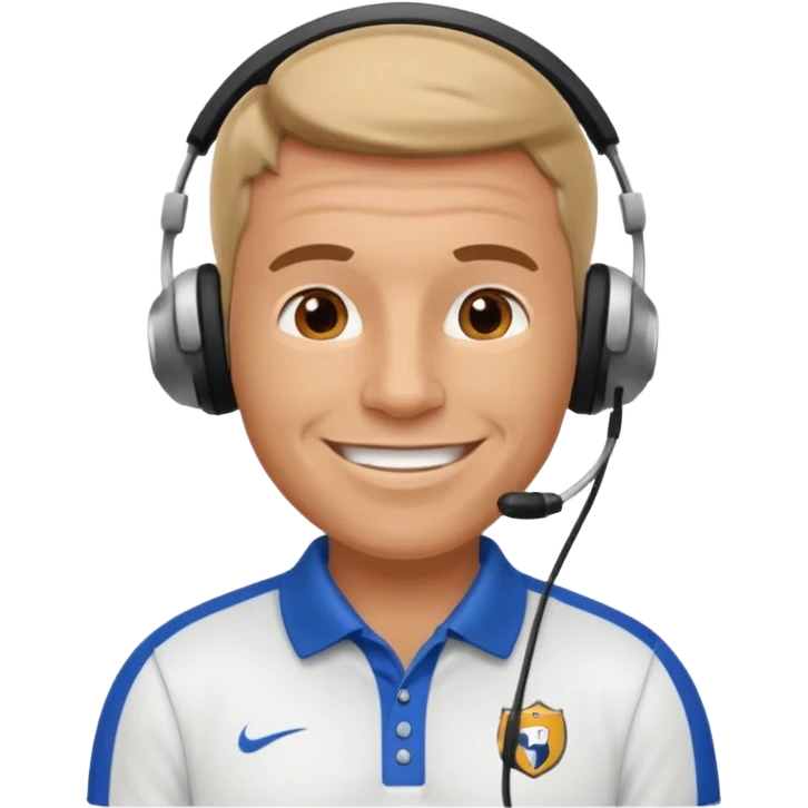 a football coach emoji