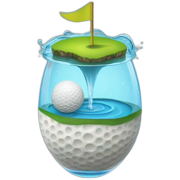 golf water emoji