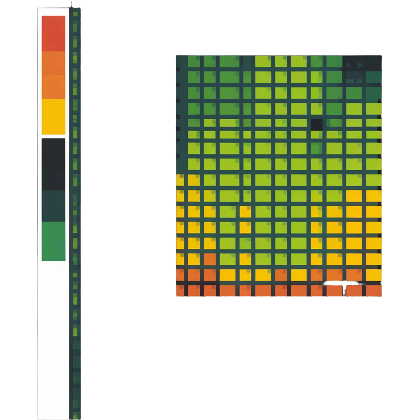 website heatmap from usability testing emoji