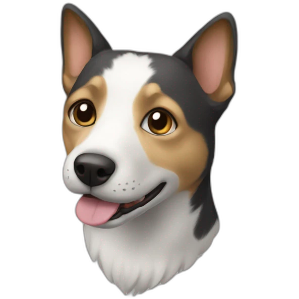 Un chiensur un chat emoji