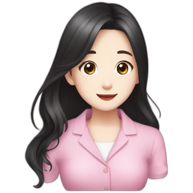 Jisoo de black pink emoji