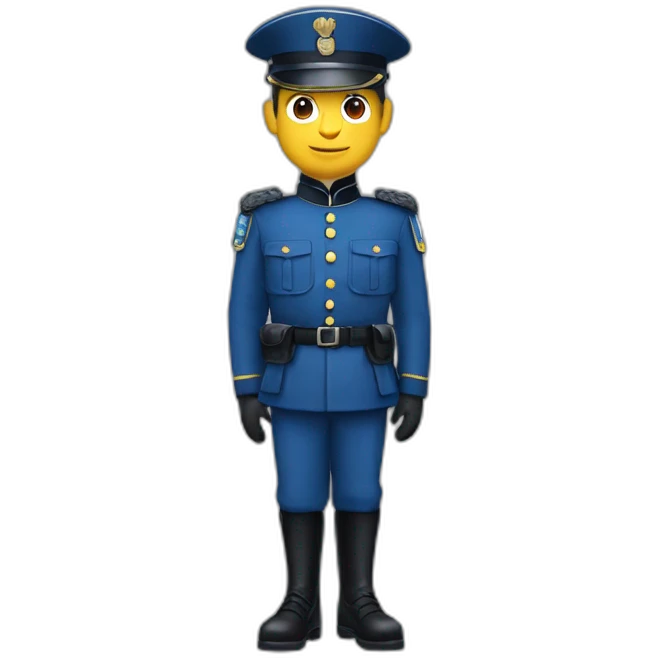 gendarmerie emoji
