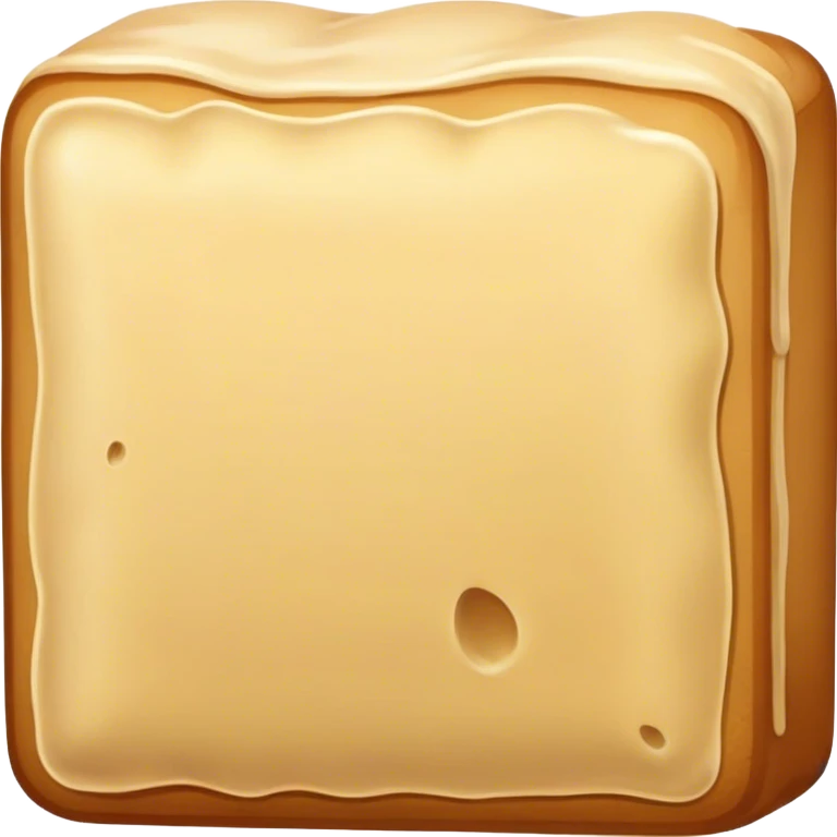 a block of cooking yeast emoji