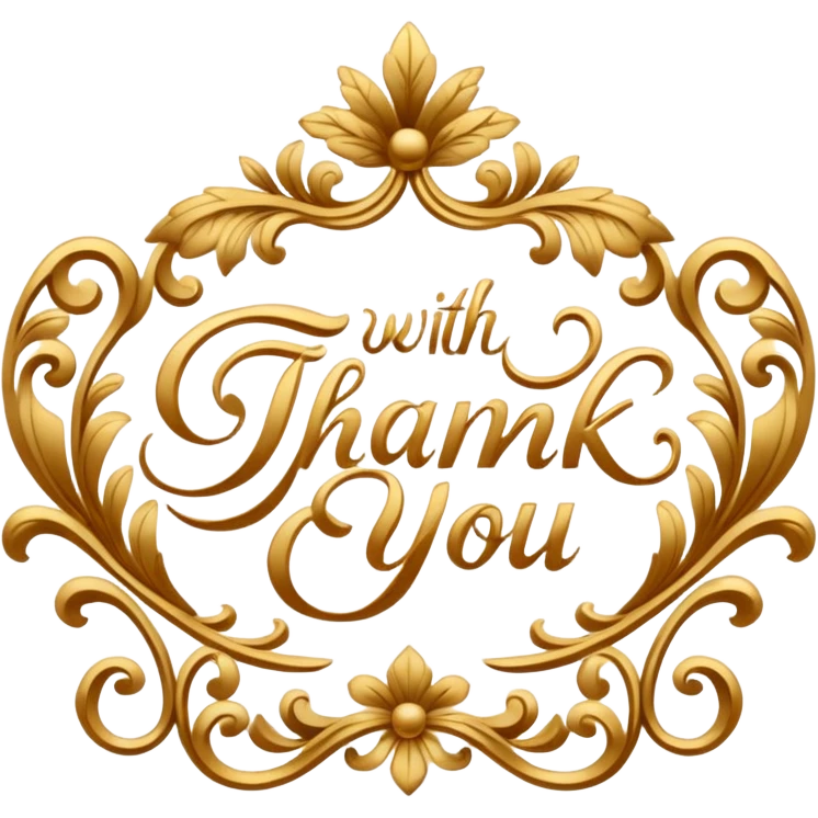 with thank please emoji