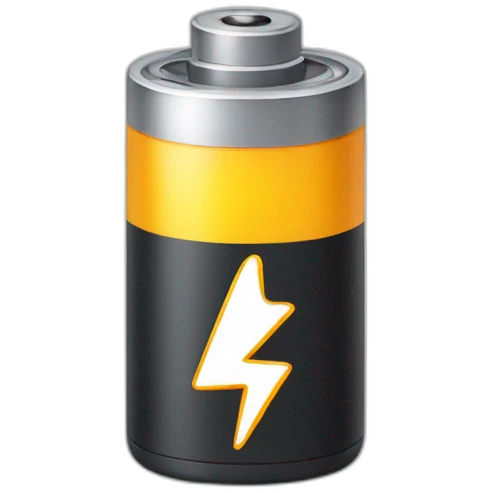 Wasted battery out of energy emoji