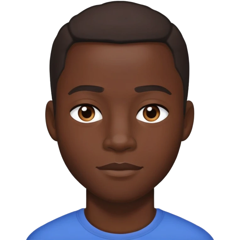 6'7 black male named Karson Cain emoji