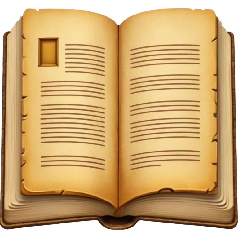 Lectura libro abierto marron sin fondo  emoji