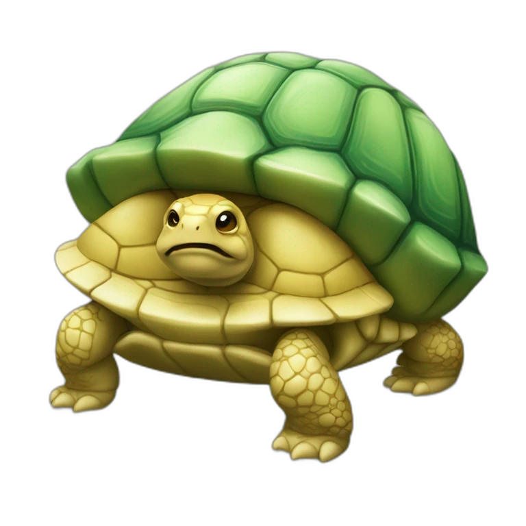 Caht sur chient sur tortue emoji