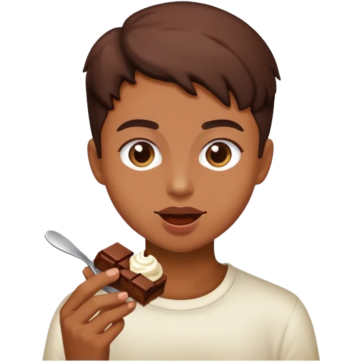Chocolate derrière  emoji