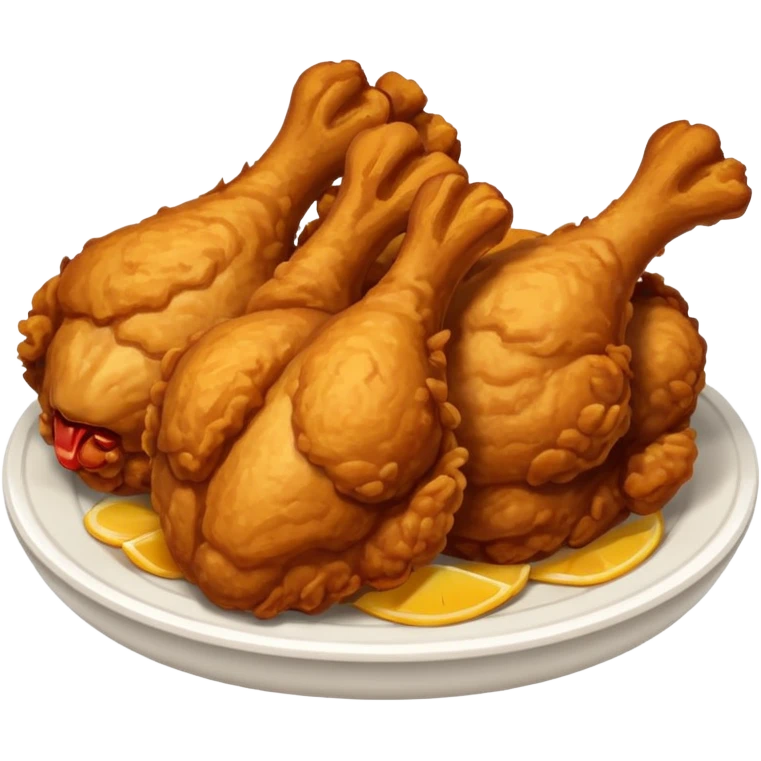 fried chicken emoji