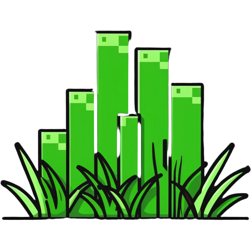 Minecraft grass block emoji
