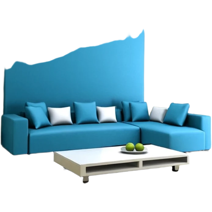 یک دختر با موی فر در حال گوش دادن آهنگ با هدفون آبی emoji