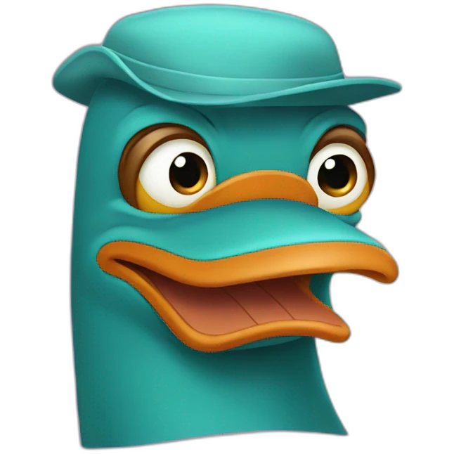 Perry the Platypus emoji