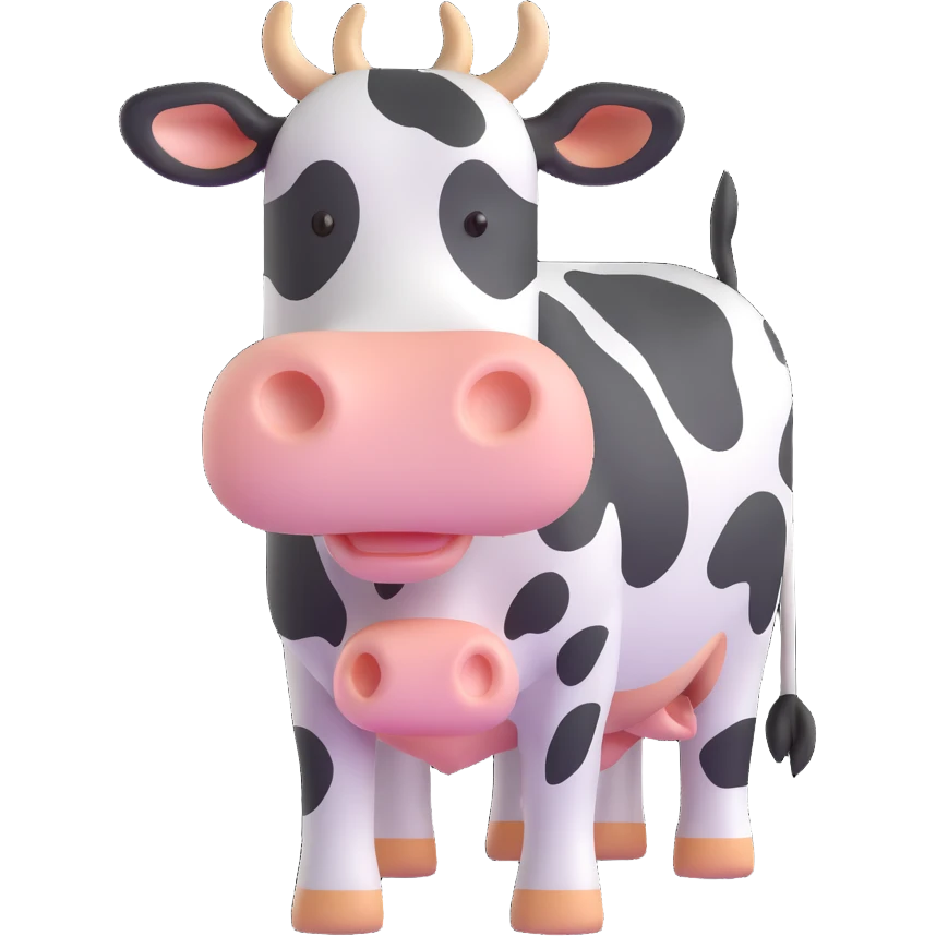 Cow emoji