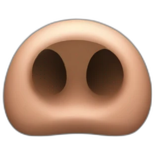 Sad boar with stubble in a black winter ha emoji