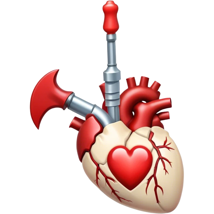 blade piercing the heart emoji