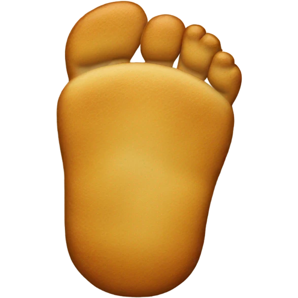 feet made of bread emoji