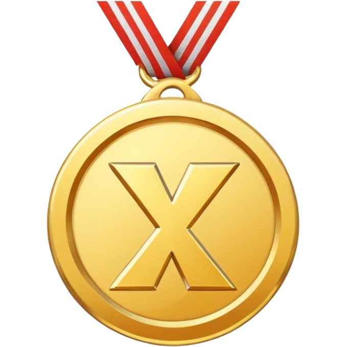 медаль за первое место emoji