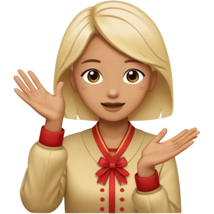 clapping emoji, for sabashi, to clap and donate money to talent on stage emoji