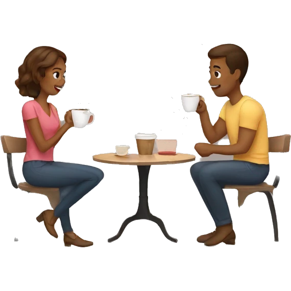 Coffee date emoji