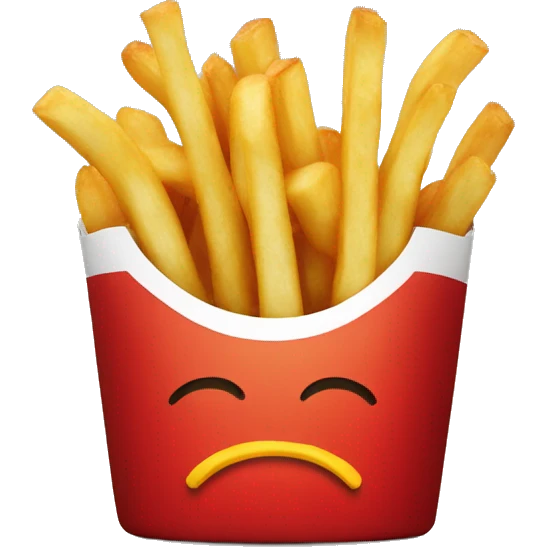 Mcdonald fries emoji