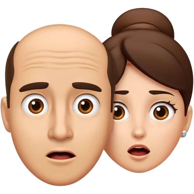 Man who just saw his hot maled wife emoji