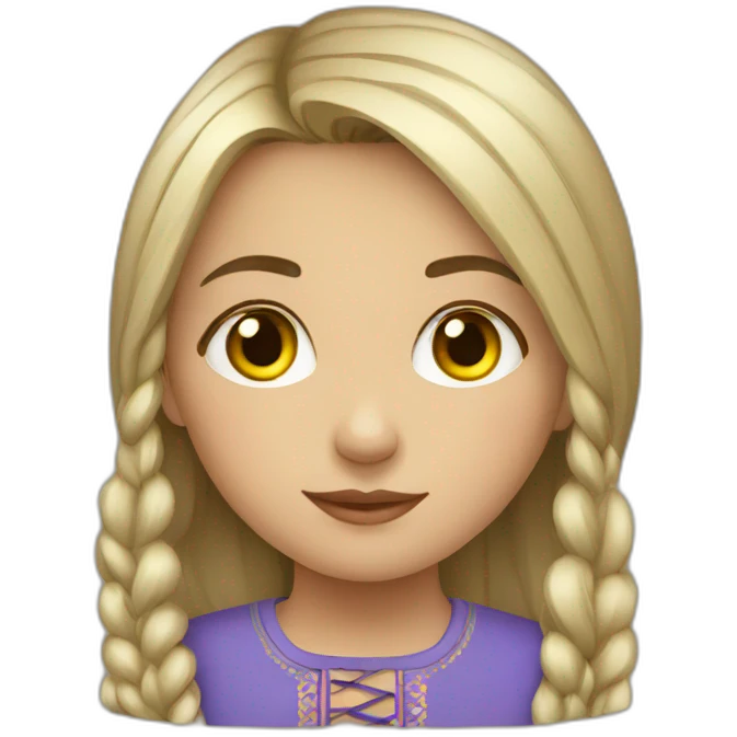 Ukrainian girl emoji