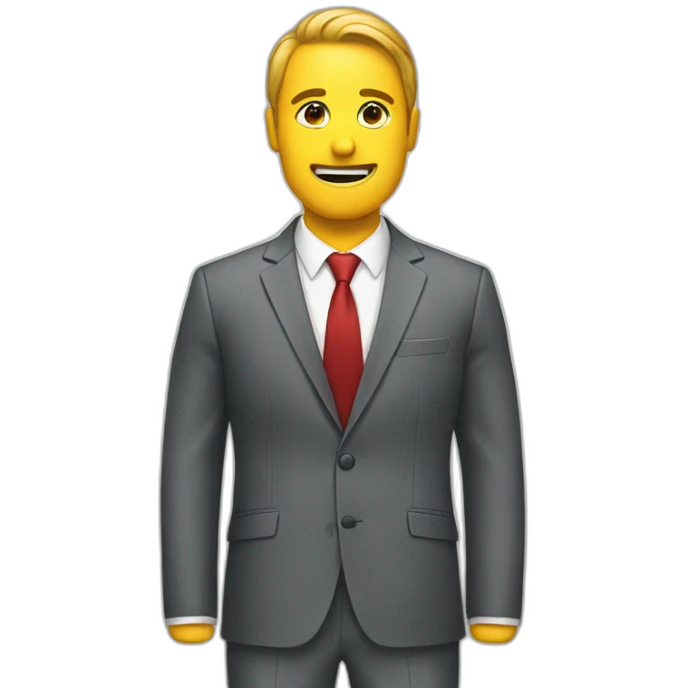 suit miscle emoji