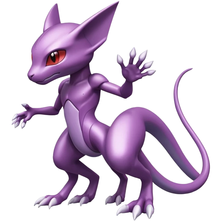 Miraidon-Genesect-Mewtwo-Fakémon-hybrid-creature (full body)  emoji