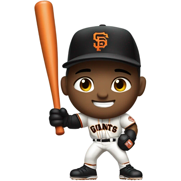 SF Giants baseball slugger  emoji