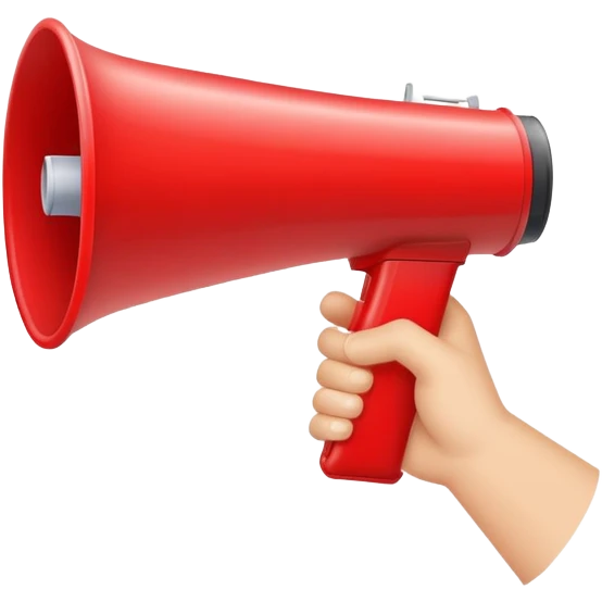 megaphone emoji