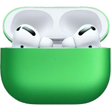 AirPods Max Pro green emoji